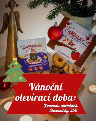 💜🎄 Vánoce voní levandulí… a taky otevřenými dveřmi našeho obchůdku! 🎄 Přijďte si pro voňavé dárečky osobně. ✨ 🕘 Otevírací...